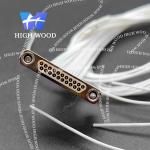J30JB SERIES Glass Sintered Gas Sealed Rectangular Electrical Connector, J30JB-21TJL-Q9