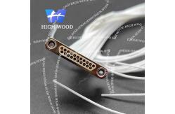 China J30JB SERIES Glass Sintered Gas Sealed Rectangular Electrical Connector, J30JB-21TJL-Q9 supplier