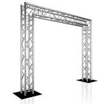 1M Design Customized 13ft height Portable Modular Aluminum Truss Stand Ground Frame Structure for sale