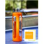 Safe Leak Proof Reusable Water Bottles Eco Friendly With Silicone Sleeve