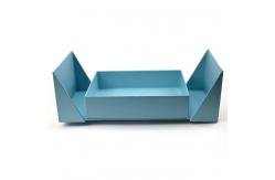 China Clamshell Double Door Gift Box Custom Skin Care Makeup Set Paper Box supplier