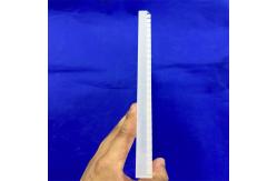 China High Temperature Resistant Semiconductor Custom Quartz Frosted Chip Quartz Slotted Sheet supplier