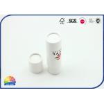 Customized Logo Matte Lamination 4C Printed Paper Packaging Tube Embossing