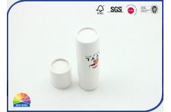 China Customized Logo Matte Lamination 4C Printed Paper Packaging Tube Embossing supplier
