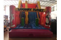 China PVC Rabbit Simple Inflatable Dry Slide Looney Tunes Waterproof EN14960 SGS CE supplier