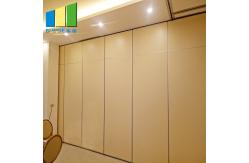 China Aluminum Frame Acoustic Operable Sliding Partition Walls For Multi - Function Room supplier