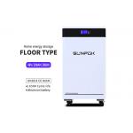 15KWH Solar Battery 51.2V Lithium Iron Phosphate 300AH Household Energy Storage Battery With Wheels for sale