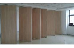 China Aluminum Acoustic Movable Partition Walls / Function Room Sliding Folding Partition supplier