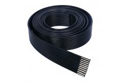 China Medical Biocompatible Flat Ribbon Cable with Shielded Tinned Copper PVC Jacket supplier