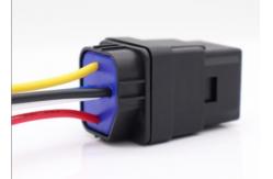 China 24Vdc 4 Pin 5Pin 5 Pin 24V 12V Auto Relay Waterproof With Socket supplier