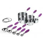 NonBPA Stainless Steel Kitchen Utensil Sets Measuring Spoon Set FDA Approved for sale