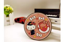 China Custom Hello Kitty Themed Reusable PVC Key Holder Keychains supplier
