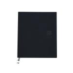 Square Black Custom Journal Notebook / Hardback Artists Sketchbook With Metal Bookmark for sale