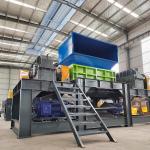 Customized Heavy Metal Shredder Machine 22000Kg/H Aluminium Recycling Machine for sale