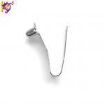 Small Flat Spring Steel Retaining Clips wire spring hose clamps V Shaped for sale