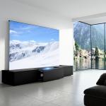 Laser Smart TV Cabinets 100 inch 120 Inch 130 Inch Cabinet For Short Throw Projector for sale