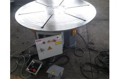 China 2T Horizontal Rotary Welding Positioner With Foot Pedal Hand Control Box supplier