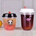 360ml 500ml Pp Custom Printed Plastic Cups , Eco Friendly Plastic Cups for sale