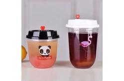 China 360ml 500ml Pp Custom Printed Plastic Cups , Eco Friendly Plastic Cups supplier