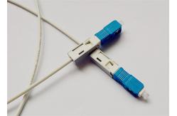 China Simplex Drop Cable Single mode FTTH Solution with SC Fast Connector supplier