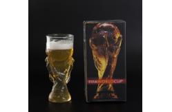 China Customization Crystal Glass Cup Sustainable With Football Shape supplier