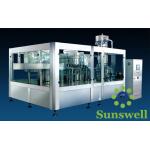 3-In-1 Tea Drink Bottle Filling Machine Automatic With Washing / Filling / Capping for sale