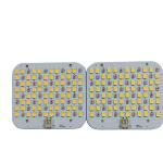 Yellow Silk Screen Aluminum LED PCB with HASL Lf Surface Finishes for sale