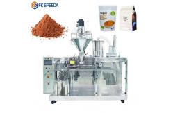 China Powder Spoon and Desiccant Filling FK-210F Automatic Zipper Pouch Bag Packing Machine supplier