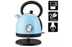 China ROHS Stainless Steel Electric Kettle 1.8L Retro Thermometer Kettle supplier