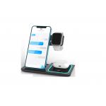 3 In 1 Can Foldable Fast Wireless Charger Customized Logo For Phone Earphone IWatch for sale