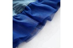 China Adjustable Mini Baby Girls Short Denim Skirt Embroidered Customized supplier