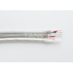 26AWG - 36AWG Thermocouple Cable With Fiberglass Stainless Steel Braided Sheath