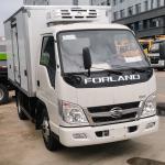2 Ton Diesel Fuel FOTON FORLAND Cold Room Van Freezer Refrigerated Truck for sale