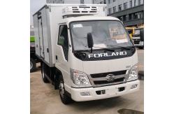 China 2 Ton Diesel Fuel FOTON FORLAND Cold Room Van Freezer Refrigerated Truck supplier