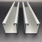 Slotted Plain Custom Aluminum 6005 Unistrut Channel for sale