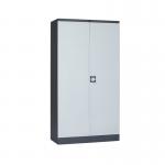 Two Doors 1850mm Height 0.6mm Cold Rolled Steel Filing Cabinets Electrostatic for sale