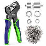 Heavy Duty Grommet Tool Kit Pliers Abrasion Resistant Multicolor for sale