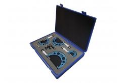China Carbide Measuring Faces 0-100mm Outside Micrometer Set Machinist Tools supplier