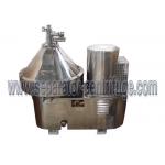Automatic Part Discharging 2 Phase Dairy / Milk Clarifying Disc Separator - Centrifuge for Clarifying Milk for sale