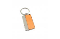 China Classic Customized Leather Key Chains Key Holder Polybag Package Keychain Pattern supplier