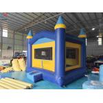 Factory OEM/ODM Inflatable Jumping House Blue Square Bouncy House Castle