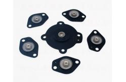 China Rotary Impeller Valve Rubber Diaphragm CR Rubber Fabric Diaphragm Low Pressure supplier