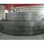 ZG45 ZG42CrMO Rotary Kiln Girth Gear Big Ring For Mining Mill Can Custom for sale