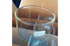 China Cylindrical Borosilicate Glass Vessel 190mm Diameter, IEC 60335-2-25 Test Equipment supplier