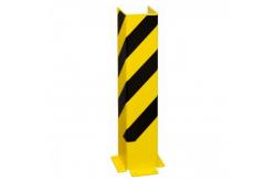 China Black Bull Pallet Racking Protector U Profile Pallet Rack Post Protectors supplier