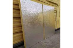 China Thermal Insulation Fiber Glass Wool Board For Fireproof Wall Moisture Proof supplier