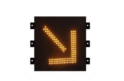 China 5mm Chips DIP LED Lane Control Signs Stop Go Traffic Signal Board supplier