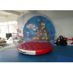 3m Inflatable Human Size Snow Globe For Promotion Fire Retardant