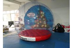 China 3m Inflatable Human Size Snow Globe For Promotion Fire Retardant supplier