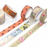 Custom Decorative Packing Tape Printed Fun DIY Crafts Masking Washi Tape for sale